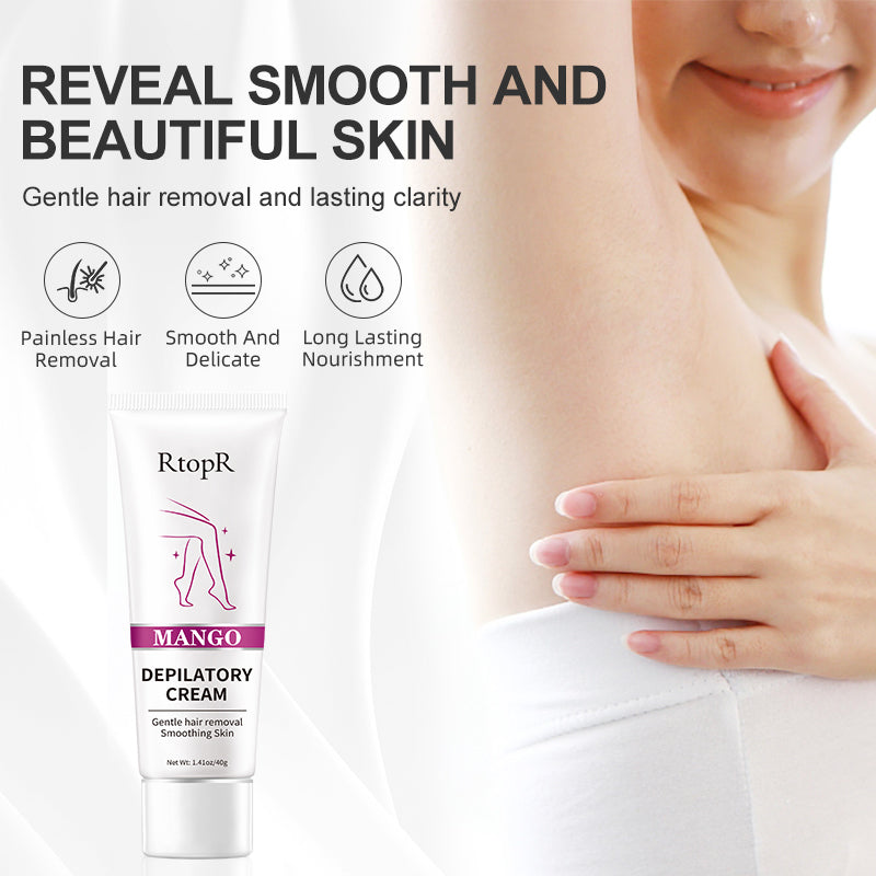 Mango Depilatory Cream for Painless Hair Removal