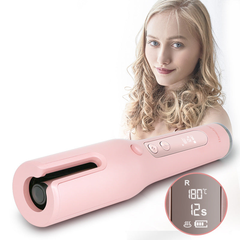 USB Wireless Automatic Hair Curler with LCD Display