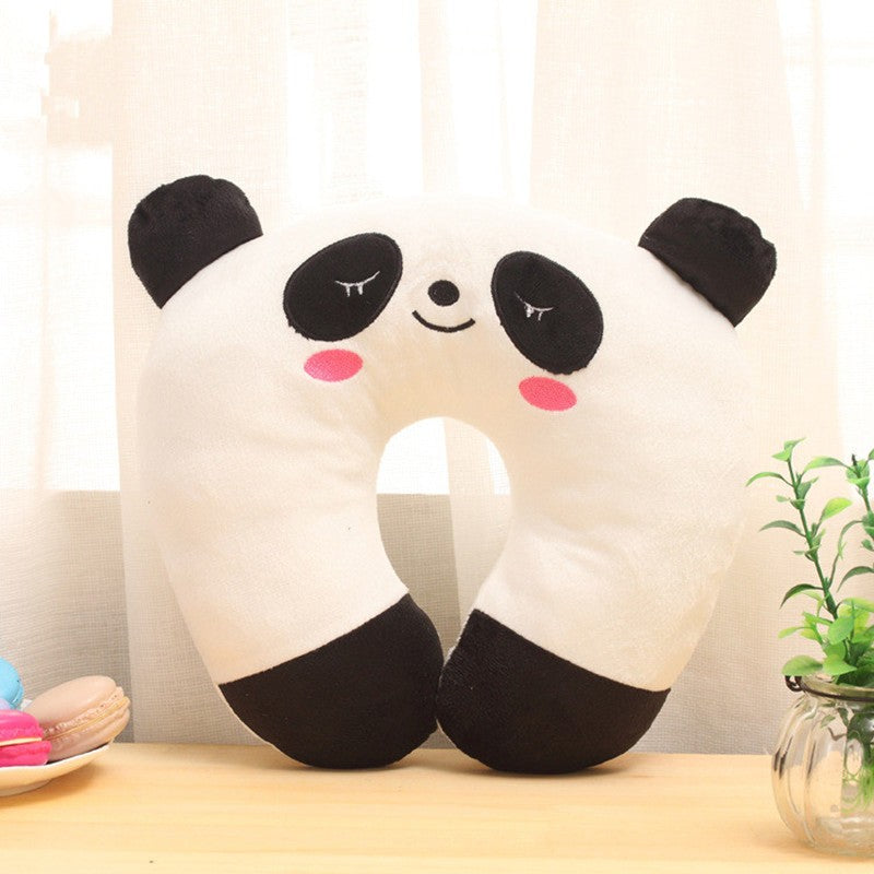 Cartoon Animal U-Shaped Neck Pillow for Napping