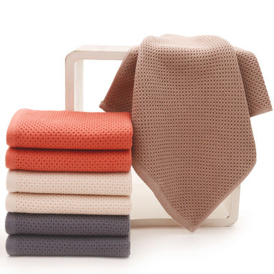 New Cotton Honeycomb Sports Towel for Home Use