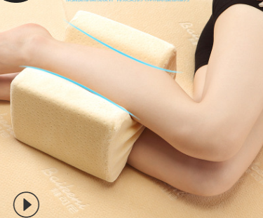Multifunctional Leg Pillow with Memory Foam Support