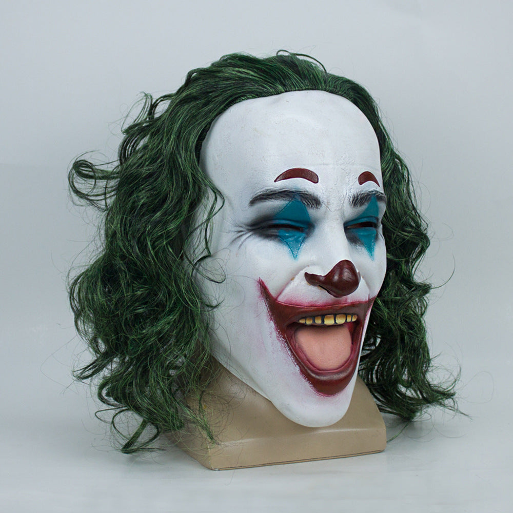Batman Joker Latex Mask for Halloween Cosplay Costume