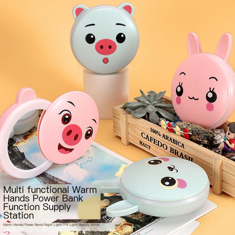 Cartoon Rechargeable Hand Warmer & Power Bank (Bunny)