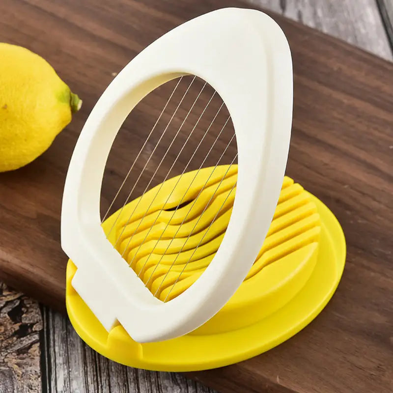 Multifunctional 1pc Plastic Egg Slicer Tool