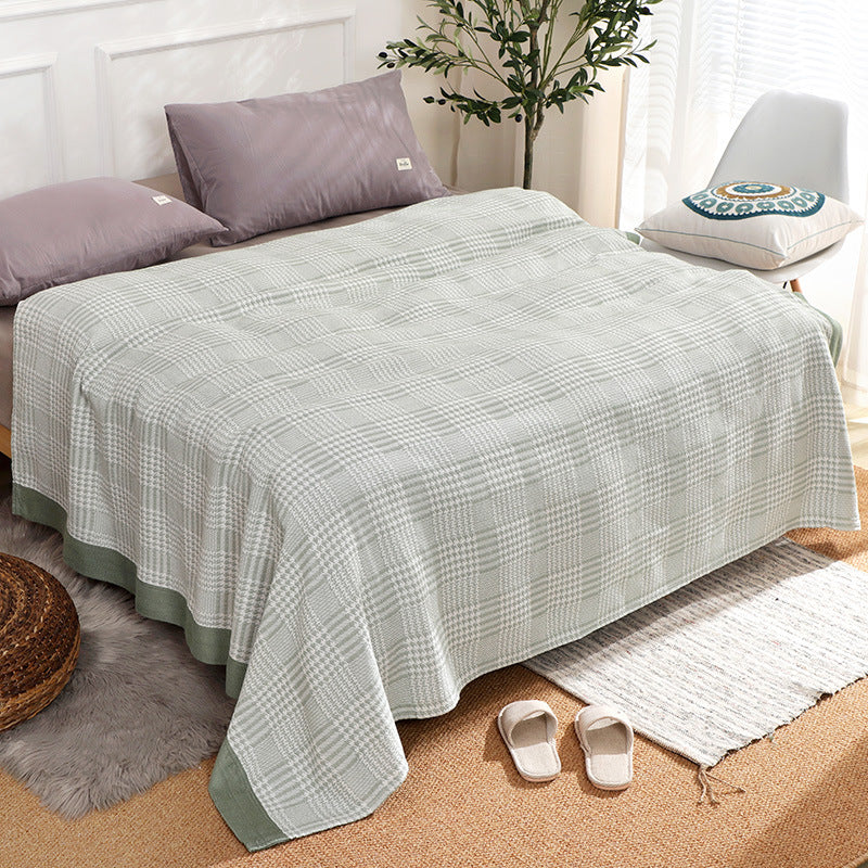 Bamboo Cotton Summer Blanket for Adults and Kids