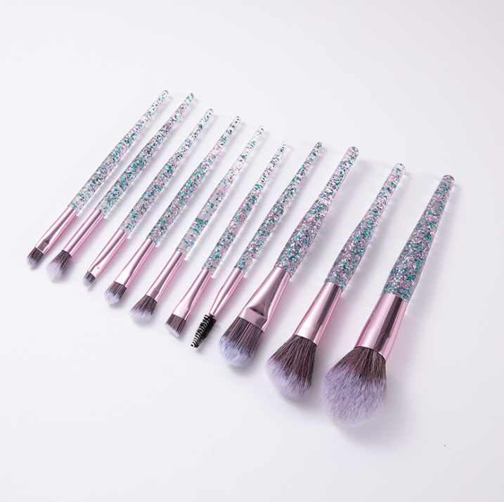 10-Piece Makeup Brush Set for Beauty and Blending - product image 2