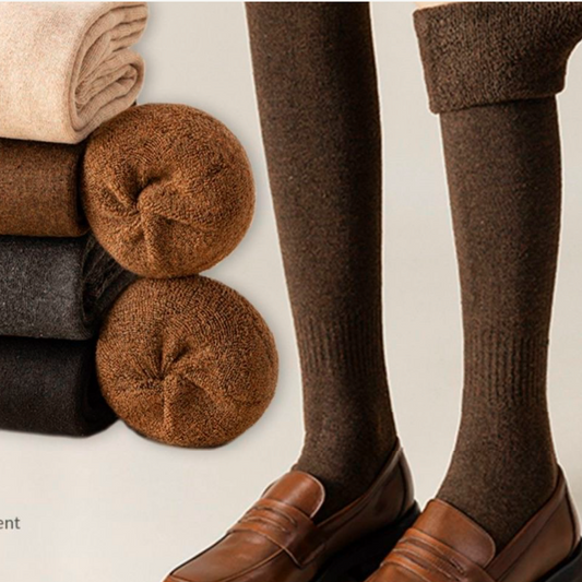 Thick Over-the-Knee Socks for Winter Warmth