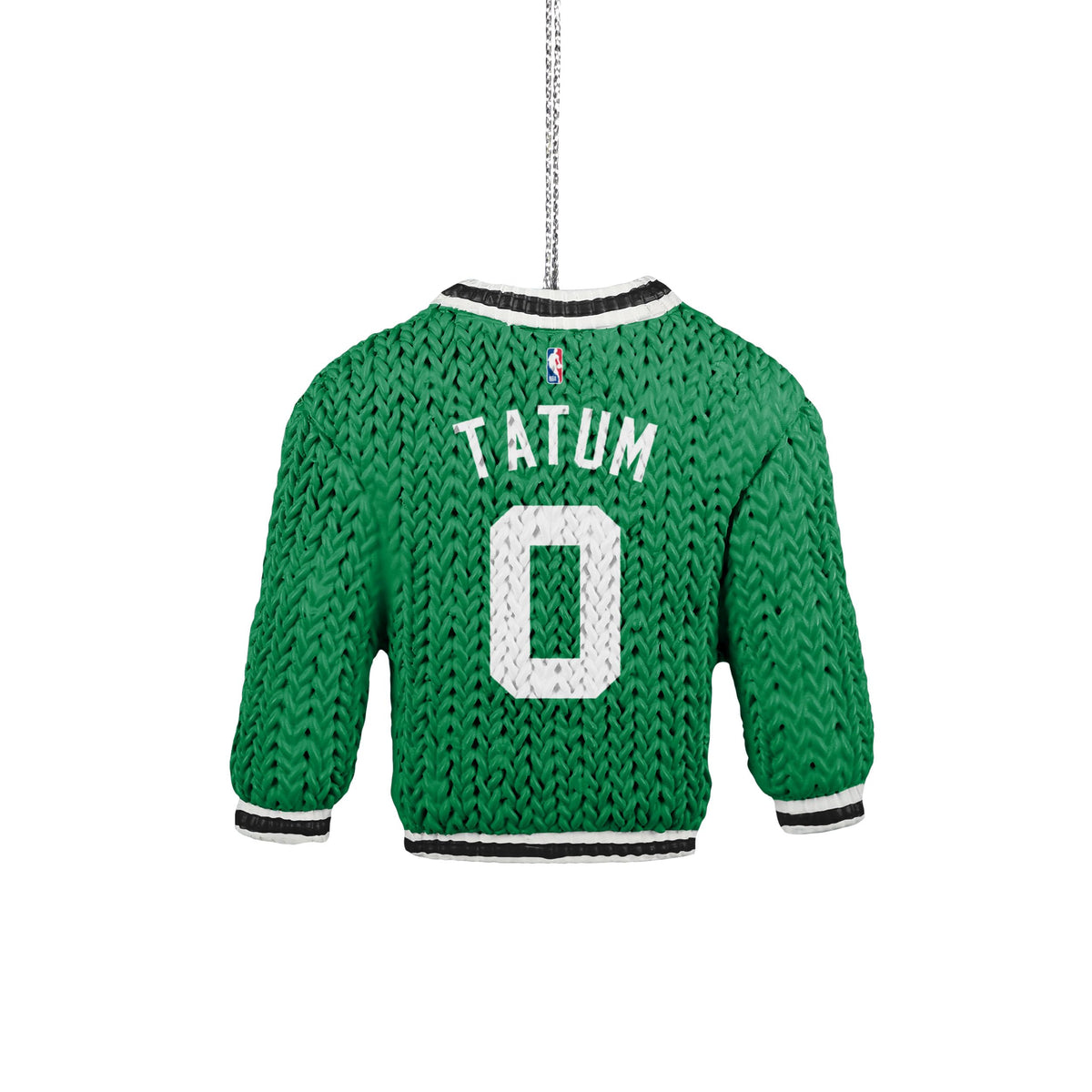 FOCO - NBA Basketball Holiday Sweater Resin Xmas Christmas Tree Hanging Ornament Jayson Tatum