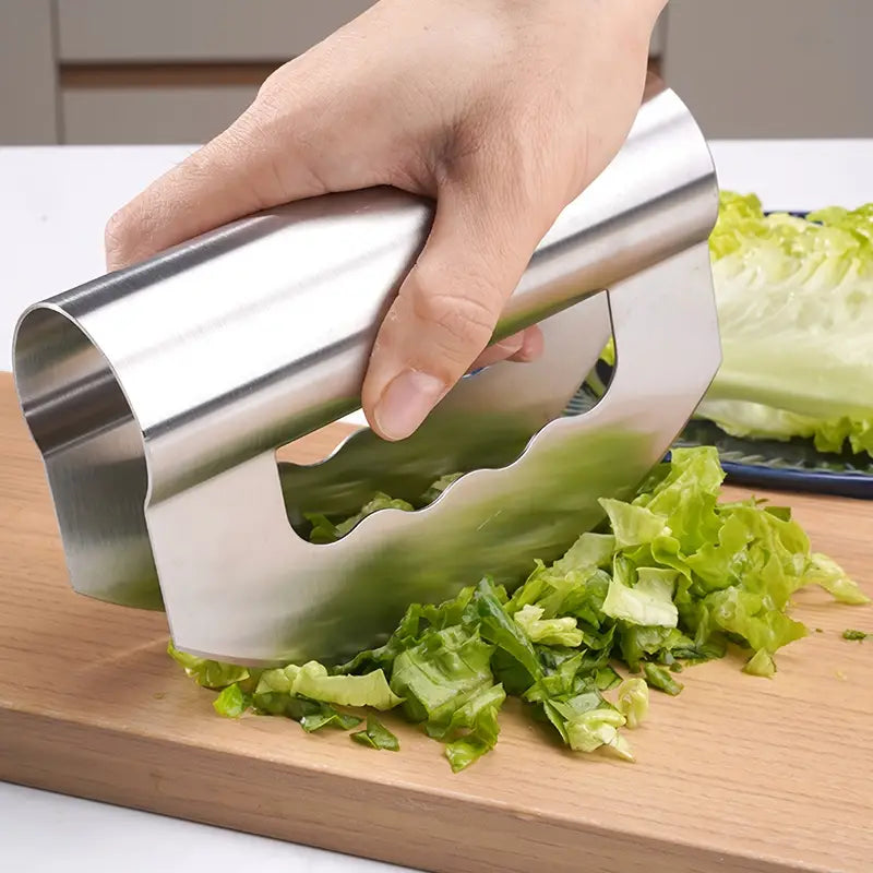 Stainless Steel Vegetable Chopper with Blade Protector