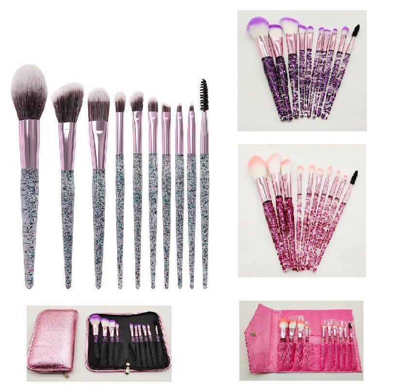 10-Piece Makeup Brush Set for Beauty and Blending - product image 20