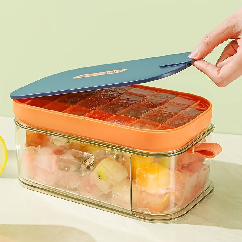 Silicone Ice Cube Mold - 32 Grid Large Capacity Tray