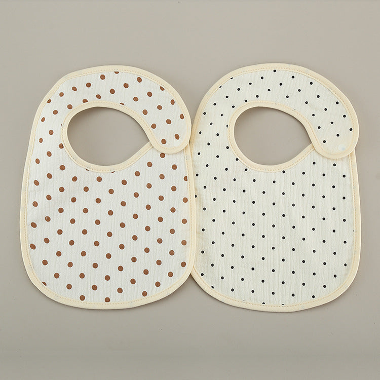 Cotton Gauze Waterproof Kids Bib - product image 29