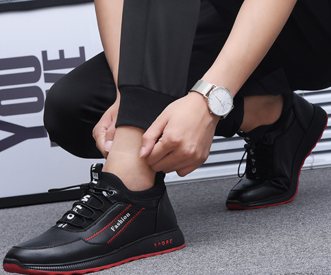 Men's Casual Waterproof Soft Sole Sneakers - Fall/Winter
