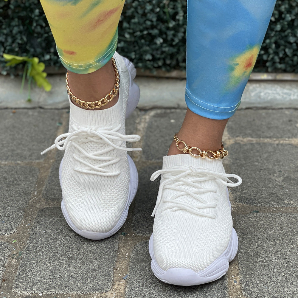 Breathable Candy Color Mesh Flats for Women