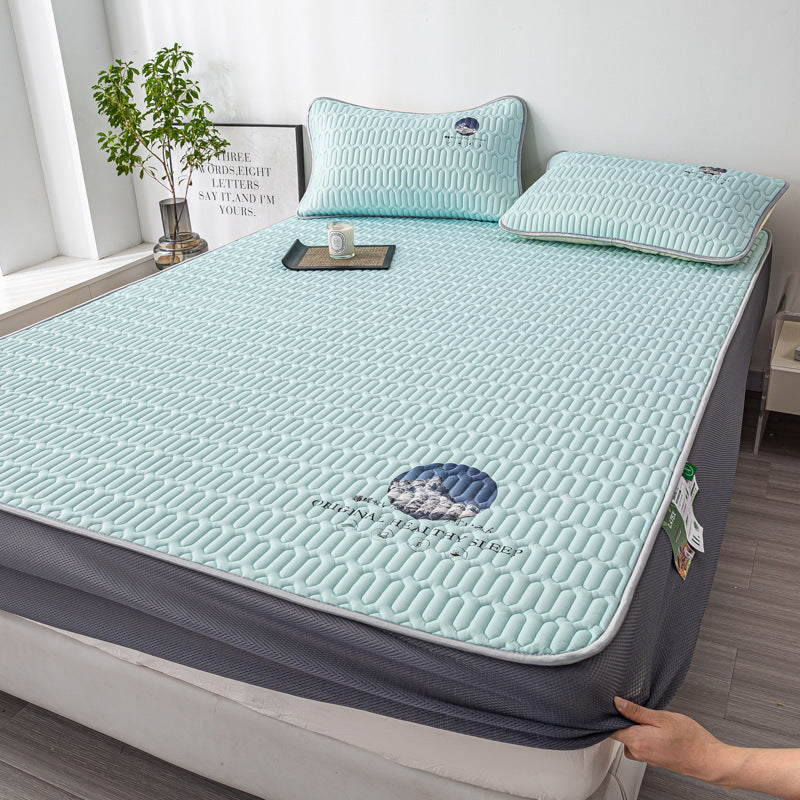 Thickened Latex Cooling Bed Sheet Set for Summer