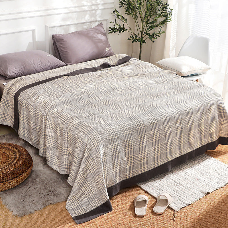 Bamboo Cotton Summer Blanket for Adults and Kids