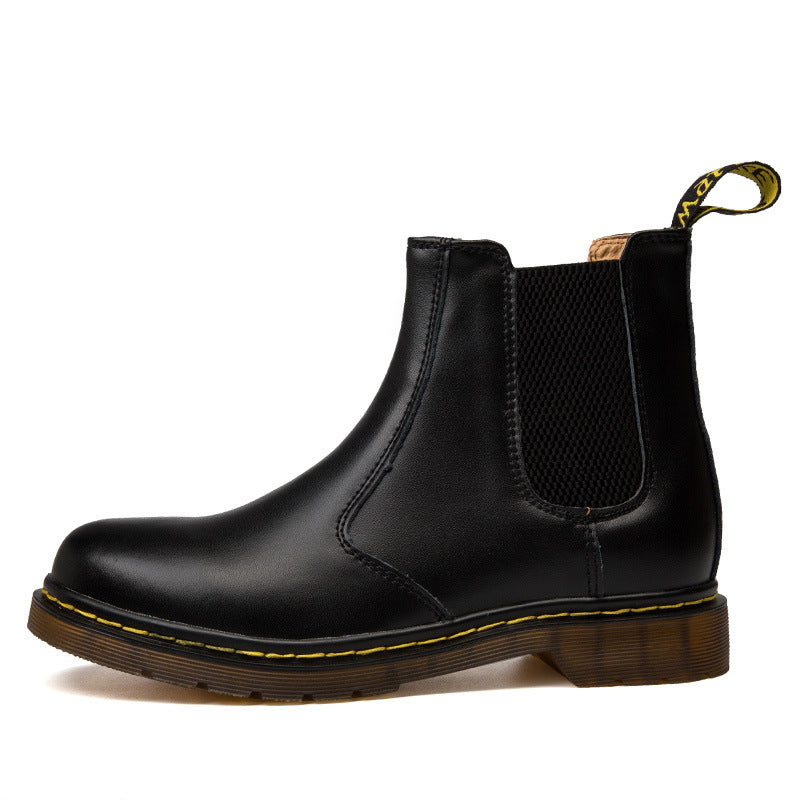 Women's Cowhide Chunky-Heel Martin Boots - product image 34