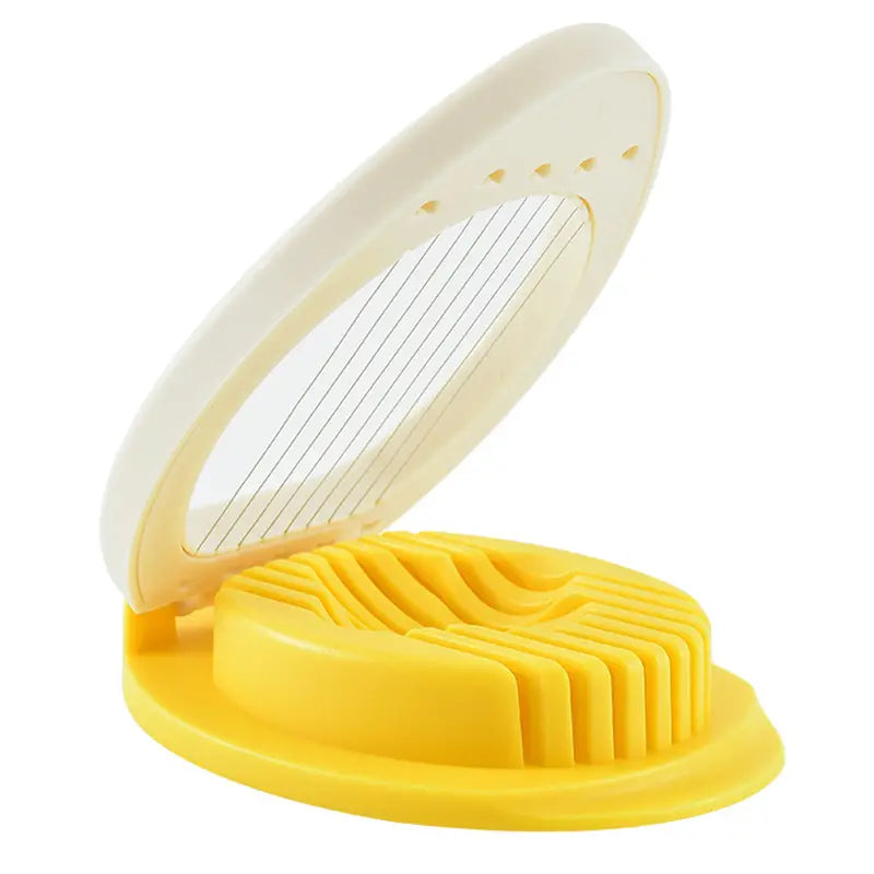 Multifunctional 1pc Plastic Egg Slicer Tool