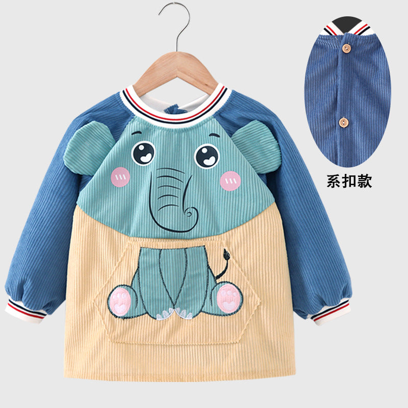 Reversible Waterproof Boys Bib