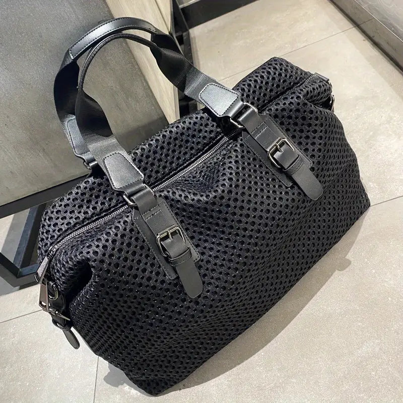 Women's Mesh Crossbody Travel Bag