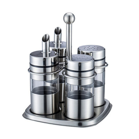 304 Stainless Steel Four-Head Spice Dispenser Bottle
