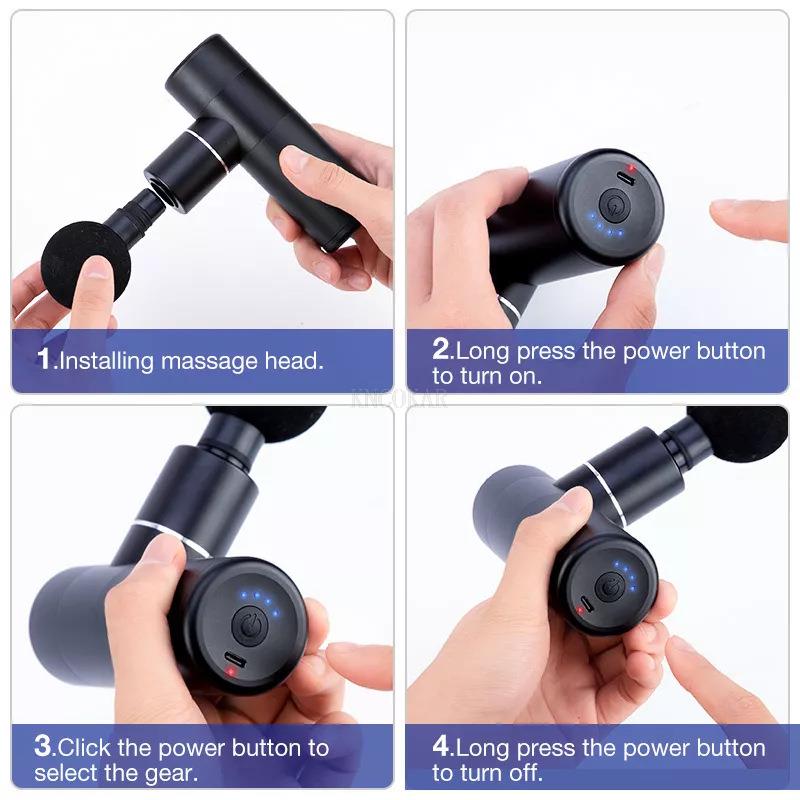 Portable Mini Silent Fascia Gun for Muscle Relief - product image 7