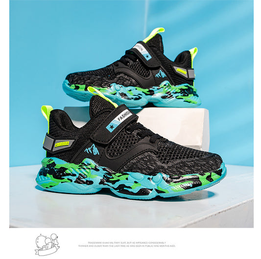 Hollow Flying Knit Sneakers