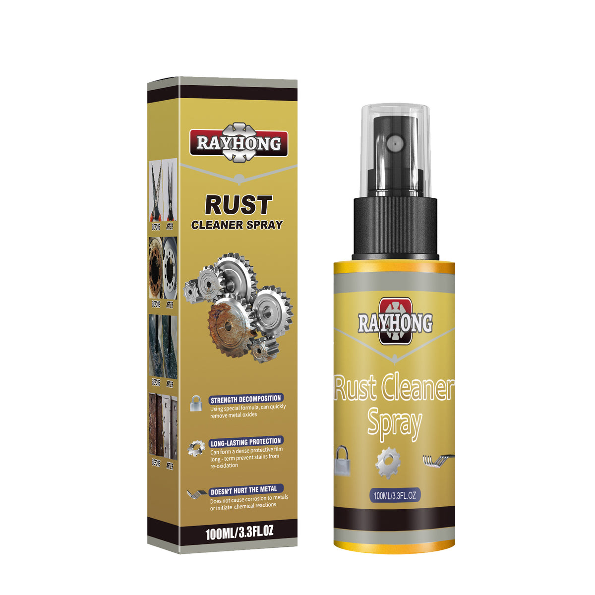 Rayhong Multi-Functional Rust Remover for Cookware