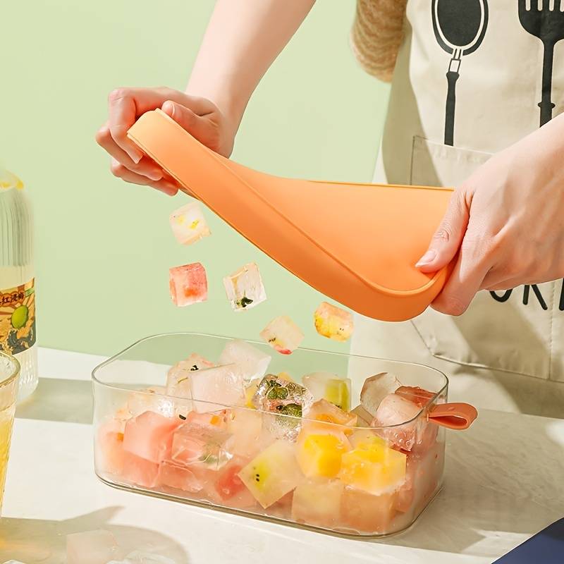 Silicone Ice Cube Mold - 32 Grid Large Capacity Tray