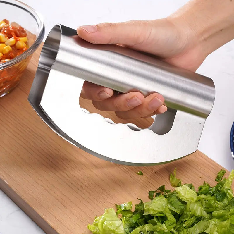 Stainless Steel Vegetable Chopper with Blade Protector