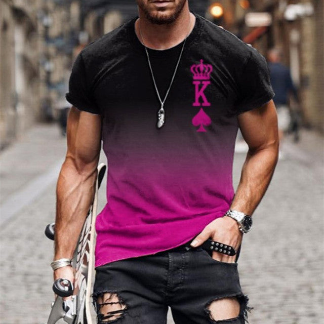 Men's High-Street Graphic T-Shirt
