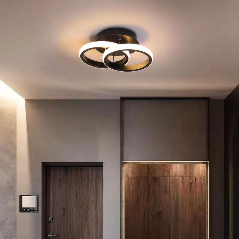 Modern LED Corridor Ceiling Light with Acrylic Design