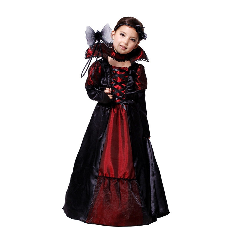 Halloween Cosplay Costume with Christmas Mask and Dress
