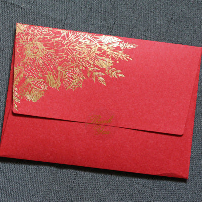 High-Grade Pearl Paper Wedding Envelopes 125x175mm
