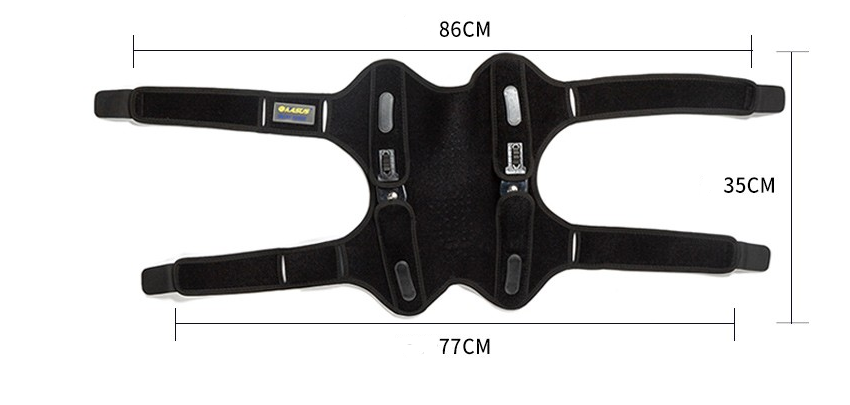 Knee Support Brace with Patella Protection Device