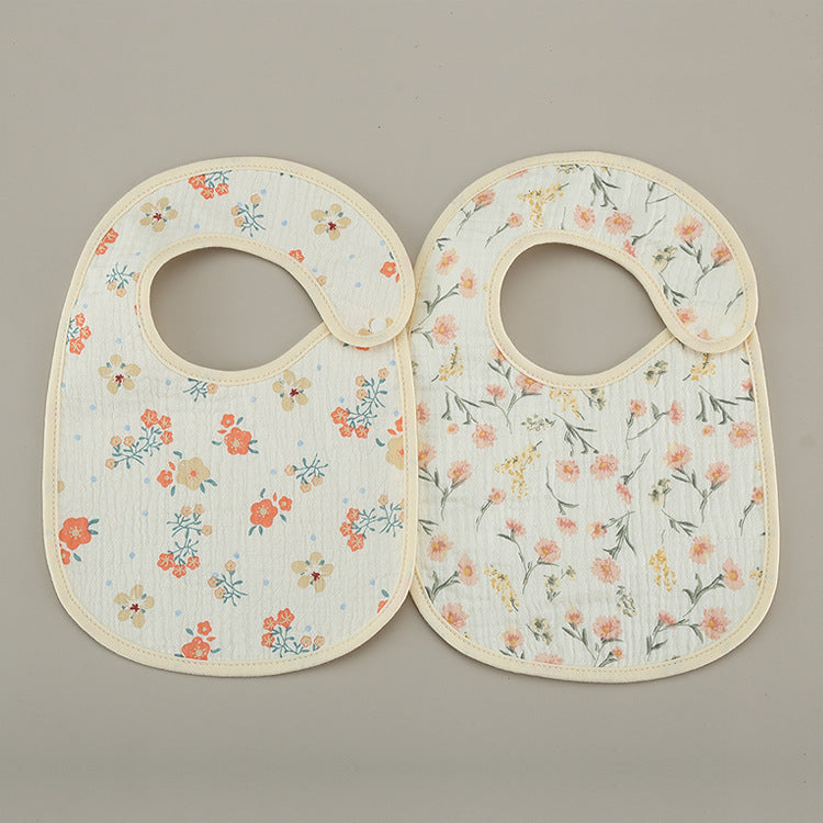 Cotton Gauze Waterproof Kids Bib - product image 23