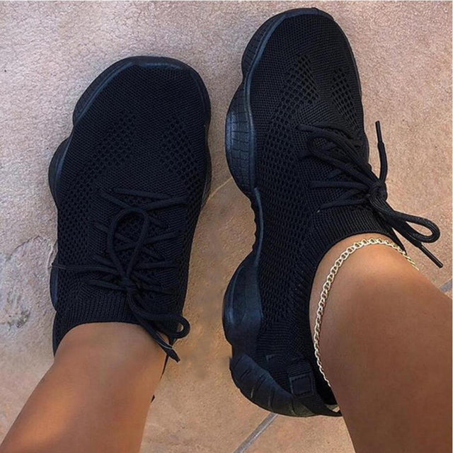 Breathable Candy Color Mesh Flats for Women