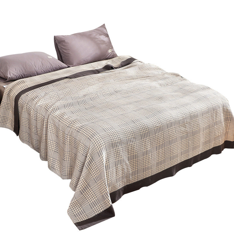 Bamboo Cotton Summer Blanket for Adults and Kids