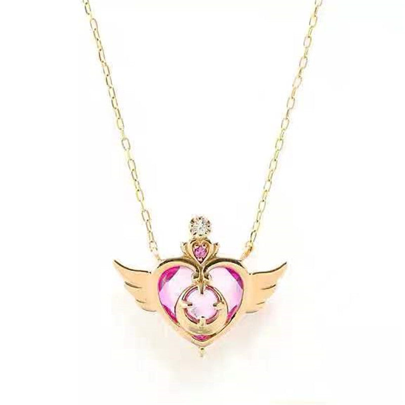 Angel Wings Crystal Necklace - product image 6