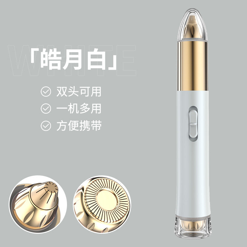 Electric Eyebrow Trimmer for Men and Women, Rechargeable
