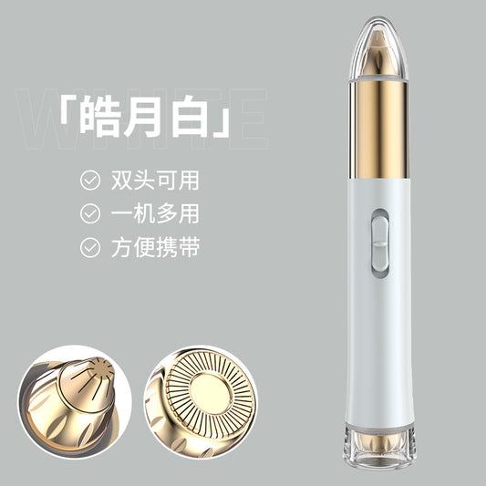 Electric Eyebrow Trimmer for Men and Women, Rechargeable