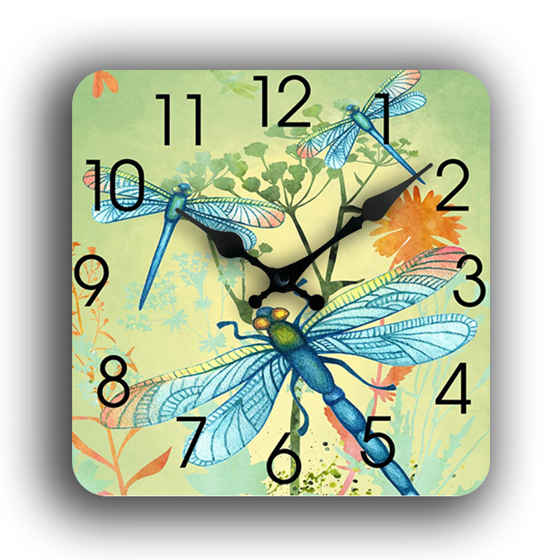 Nordic Creative Silent Wall Clock - 12 Inch, Direct Sale