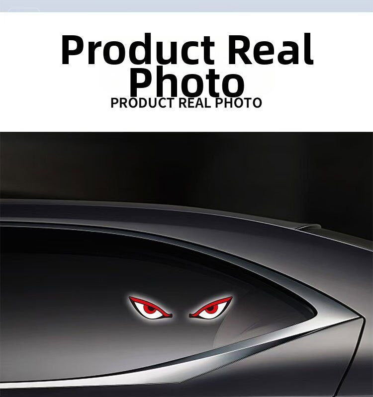 Solar Devil Eyes LED Warning Light