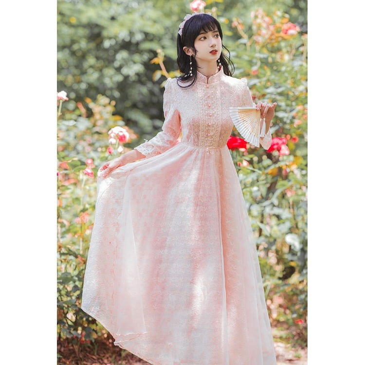 Women's High-Waist Party Dress with Flared Skirt - product image 3