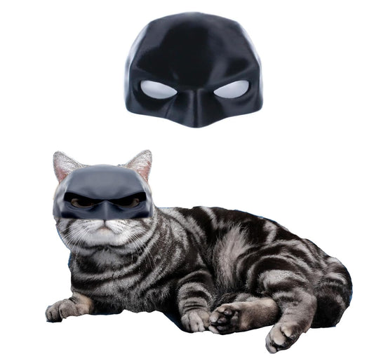 Cat Mask Cat Cosplay Hat Cat Halloween Costume Accessory Fits Most Cats (Medium)