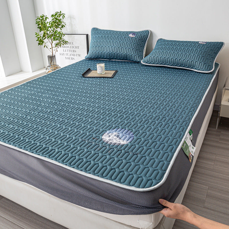 Thickened Latex Cooling Bed Sheet Set for Summer