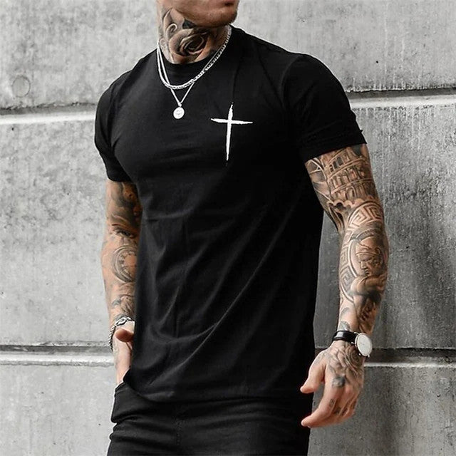 Men's High-Street Graphic T-Shirt