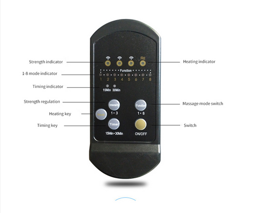Massage Cushion, Foldable Massage Mattress, Back Support