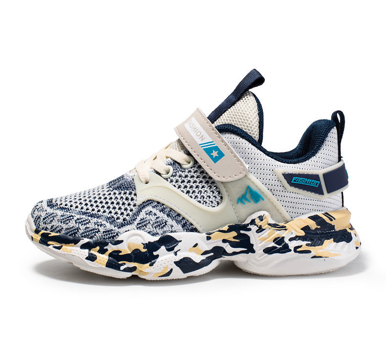 Hollow Flying Knit Sneakers