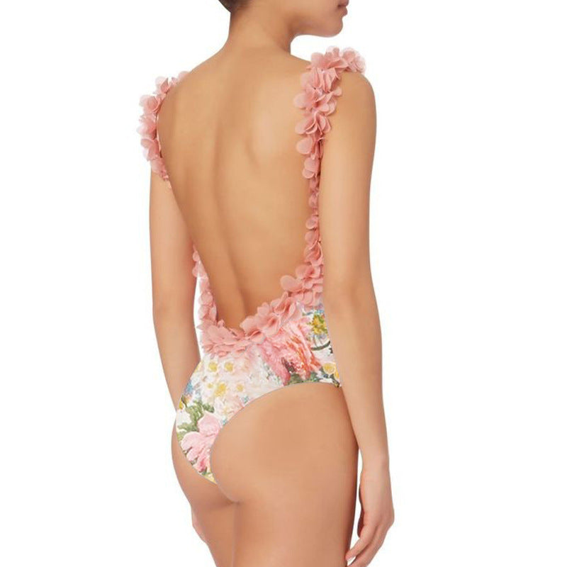 Women's One-Shoulder Embellished Bikini Set - product image 6